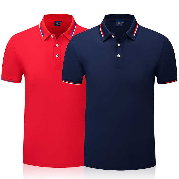 2022 Competitive Price Customized logo Lapel Collar Polo Shirt Golf Polo t Shirt 100% Polyester Men Polo Shirt