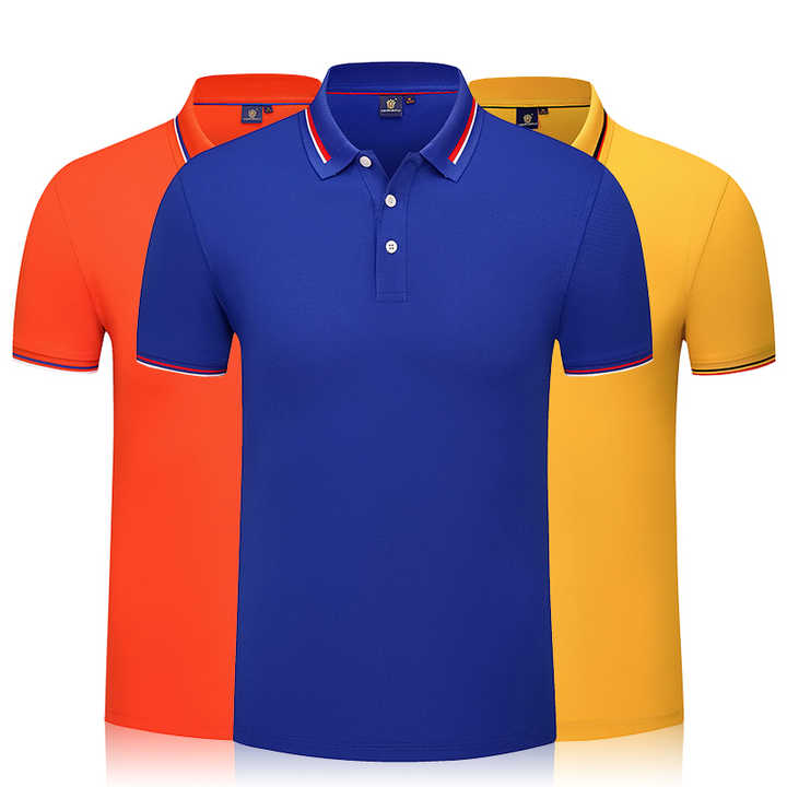 2022 Competitive Price Customized logo Lapel Collar Polo Shirt Golf Polo t Shirt 100% Polyester Men Polo Shirt